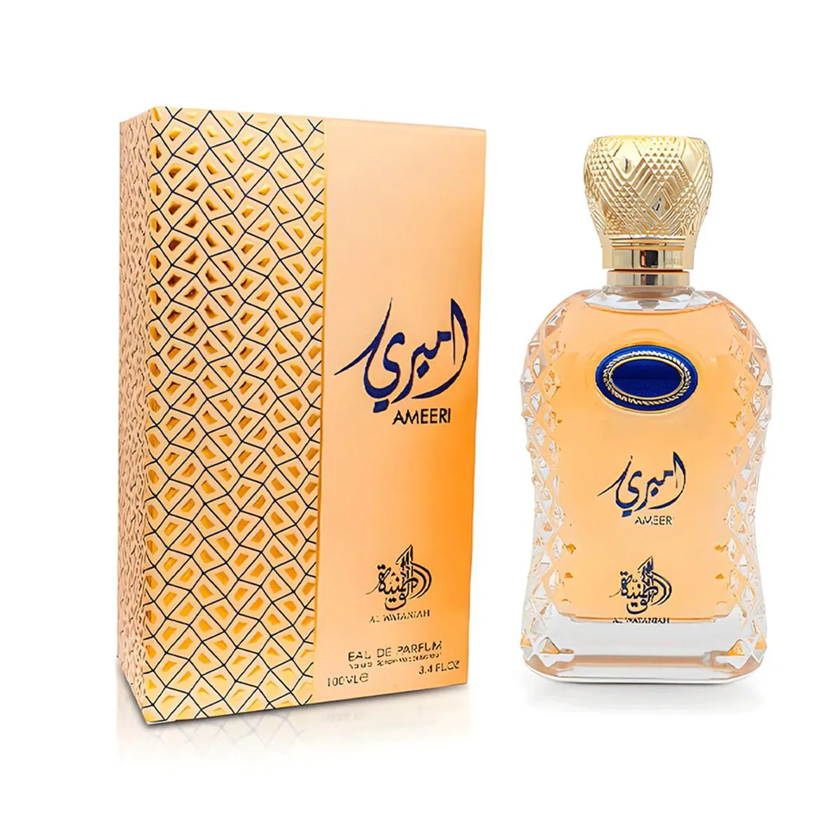 PERFUME ÁRABE AL WATANIAH AMEERI 100ML  EAU DE PARFUM IMPORTADO - SELO ADIPEC