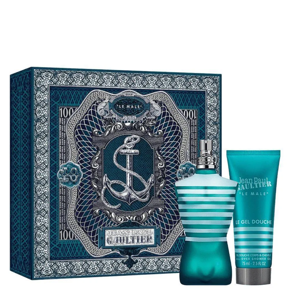 JEAN PAUL GAULTIER LE MALE - EAU DE TOILETTE 75ML + SHOWER GEL 75ML