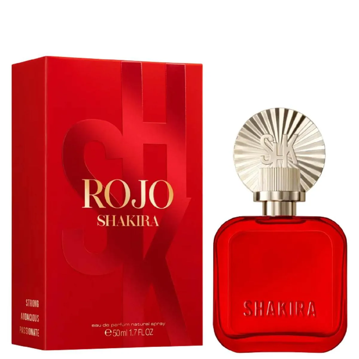 ROJO SHAKIRA EAU DE PARFUM - PERFUME FEMININO 50ML