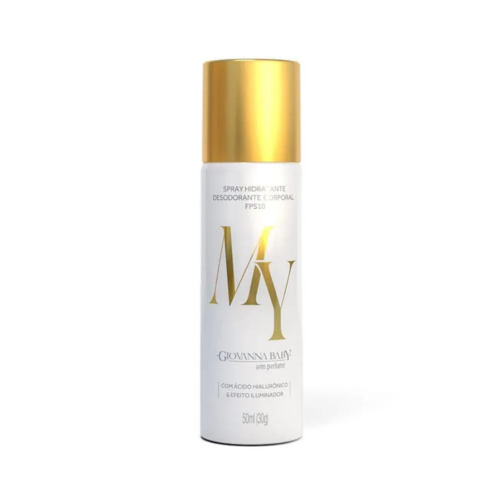 SPRAY DESODORANTE CORPORAL GIOVANNA BABY SEM PERFUME 50ML