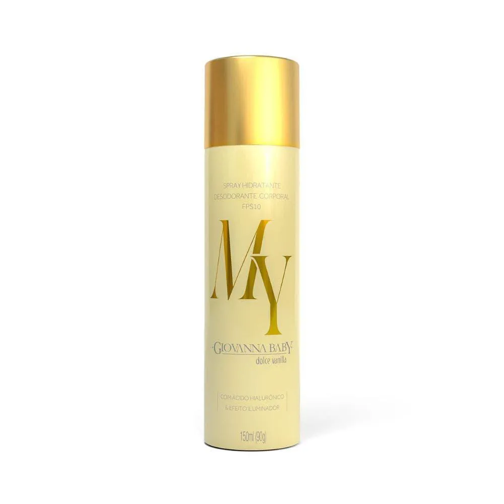 SPRAY DESODORANTE CORPO AERO MY GIOVANNA BABY  DOLCE VANILLA 150ML