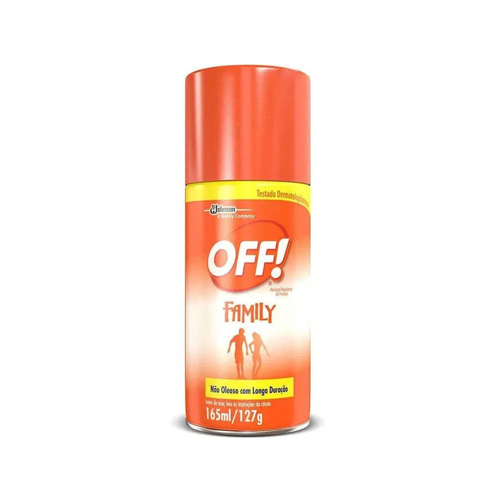 REPELENTE AEROSSOL OFF FAMILY 165ML