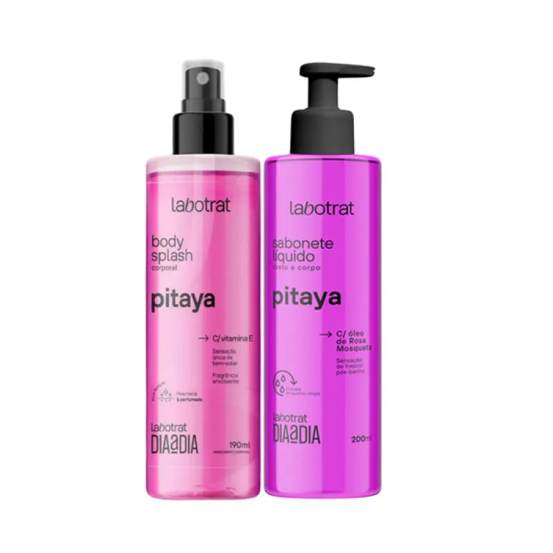 KIT DIA A DIA PITAYA SABONETE + BODY SPLASH