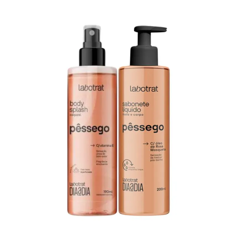 KIT DIA A DIA PêSSEGO SABONETE + BODY SPLASH