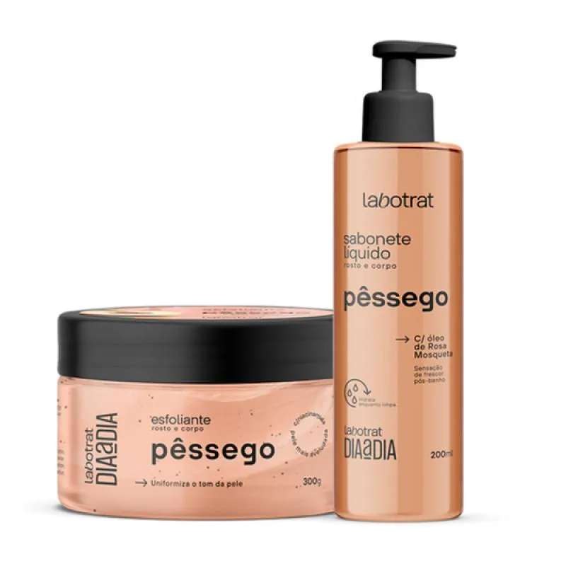 KIT DIA A DIA PêSSEGO ESFO 280ML + SABO 200ML