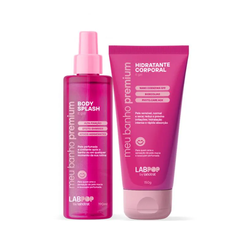 LABOTRAT LABPOP IT GIRL HIDRATANTE + BODY SPLASH