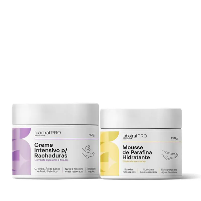 LABOTRAT SPA DOS PéS MOUSSE DE PARAFINA + CREME INTENSIVO