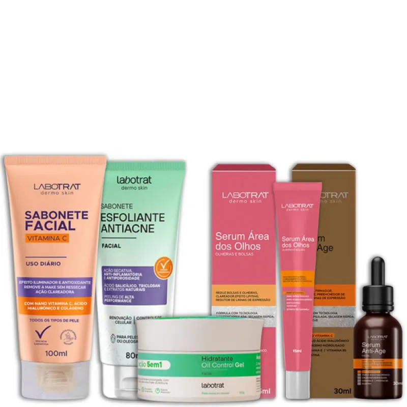 LABOTRAT SAB VITAMINA C + ESF ANTIACNE + HIDRA GEL + SéRUNS