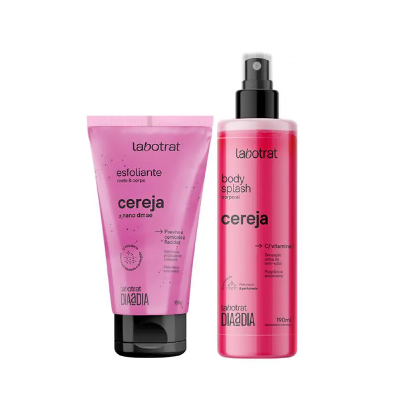 LABOTRAT DIA A DIA CEREJA ESFOLIANTE 150ML + BODY SPLASH