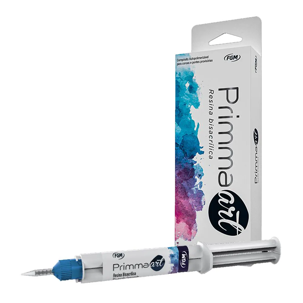 RESINA BISACRíLICA AUTO PRIMMA ART 7G COM 5 PONTEIRAS FGM A2