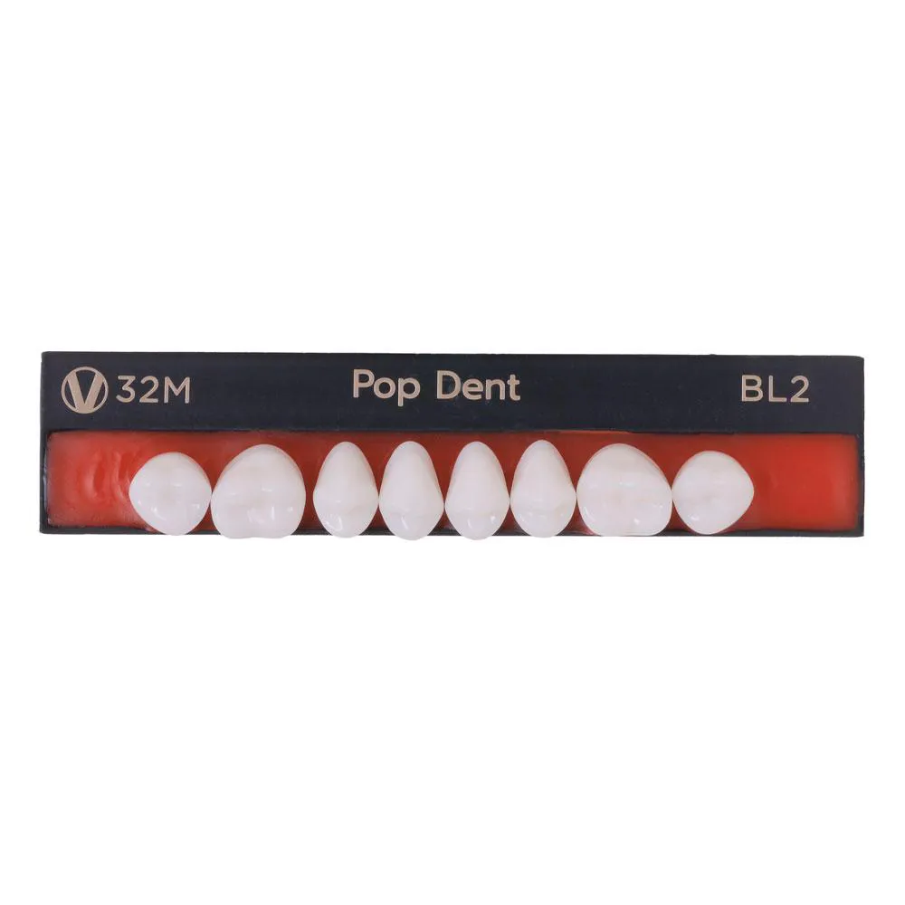 DENTE POSTERIOR SUPERIOR POP-DENT POLíMERO SINTéTICO VIPI 30m69