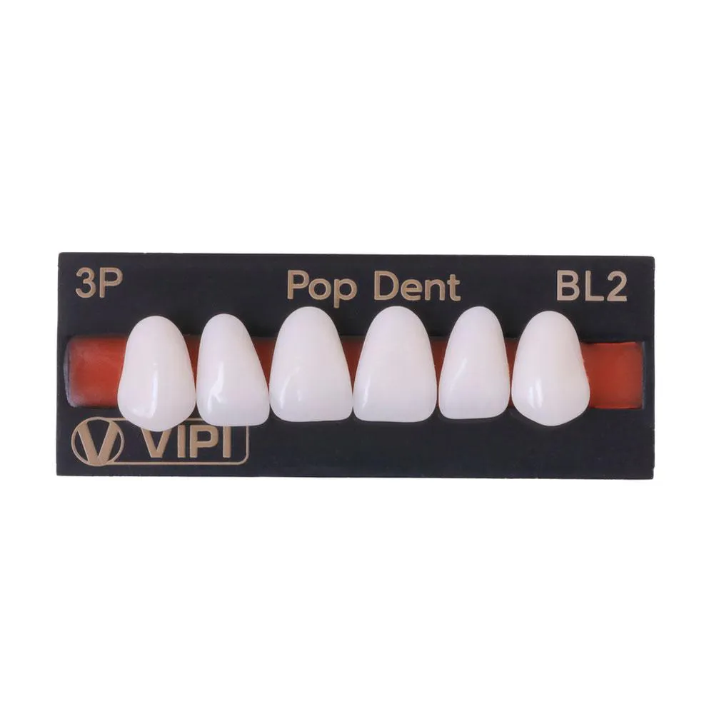 DENTE ANTERIOR INFERIOR POP-DENT POLíMERO SINTéTICO VIPI 3n60