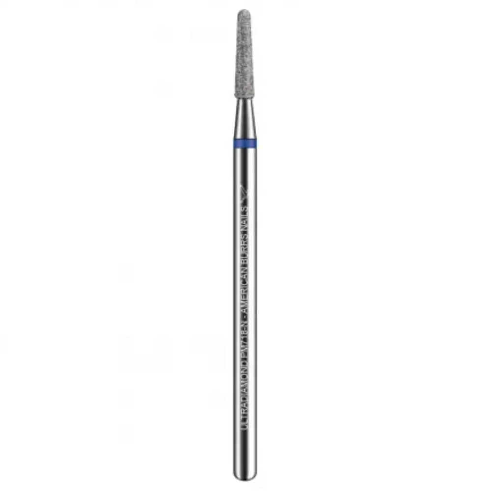 BROCA PONTA PRECISION DIAMANTAçãO ESPECIAL PM AMERICAN BURRS 56 Média Cilíndrica Topo Plano