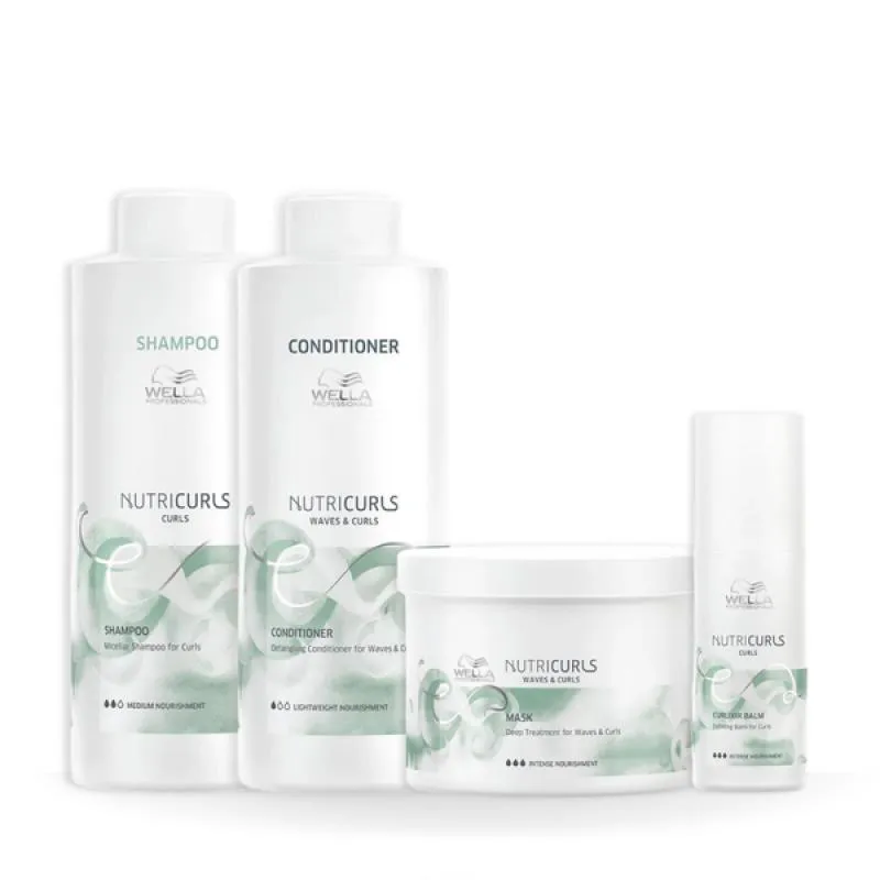 WELLA NUTRICURLS KIT COMPLETO SALãO + LEAVE-IN 150ML