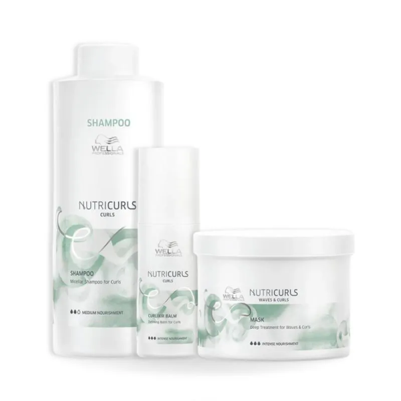 WELLA NUTRICURLS DUO TRATAMENTO SALãO + LEAVE-IN 150ML