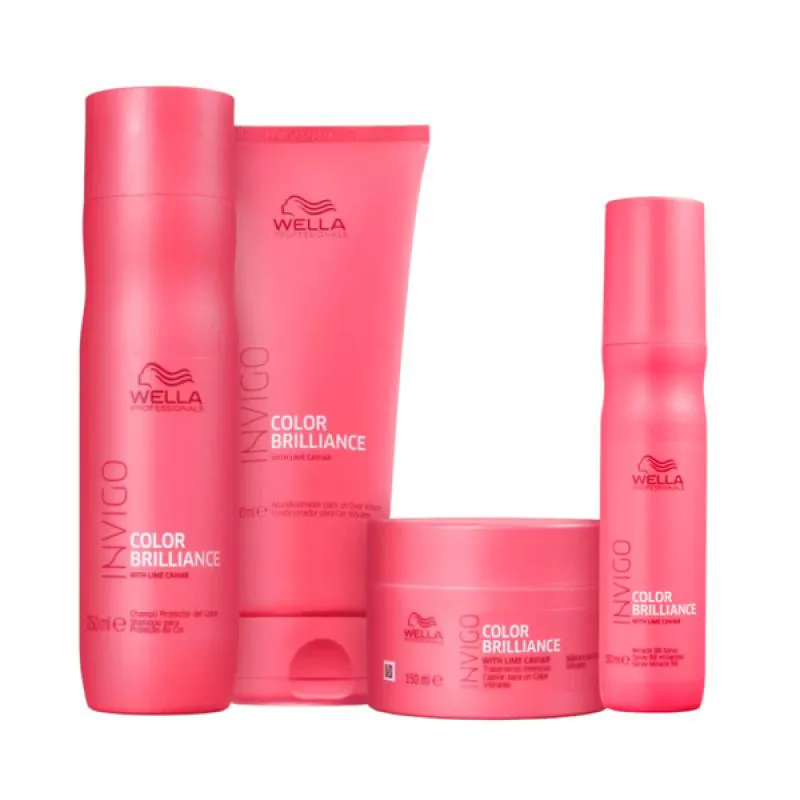 WELLA BRILLIANCE TRIO HOME CARE +  LEAVE-IN