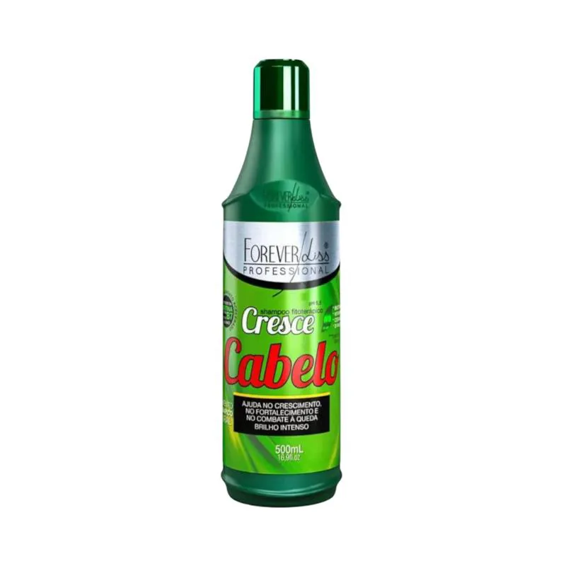 FOREVER LISS SHAMPOO CRESCE CABELO 500ML