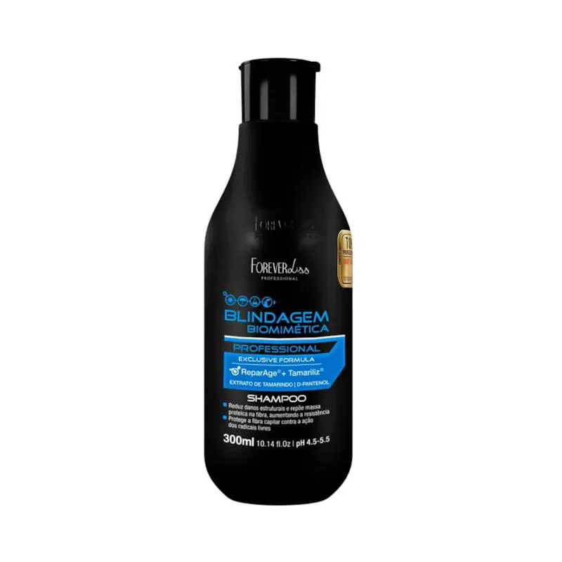 FOREVER LISS SHAMPOO BLINDAGEM CAPILAR BIOMIMETICA 300ML