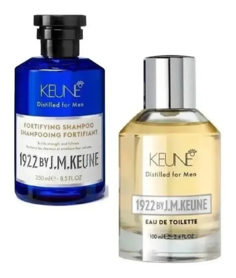 KEUNE SH FORTIFYING + PERFUME EAU DE TOILETTE 1922 BY J.M.
