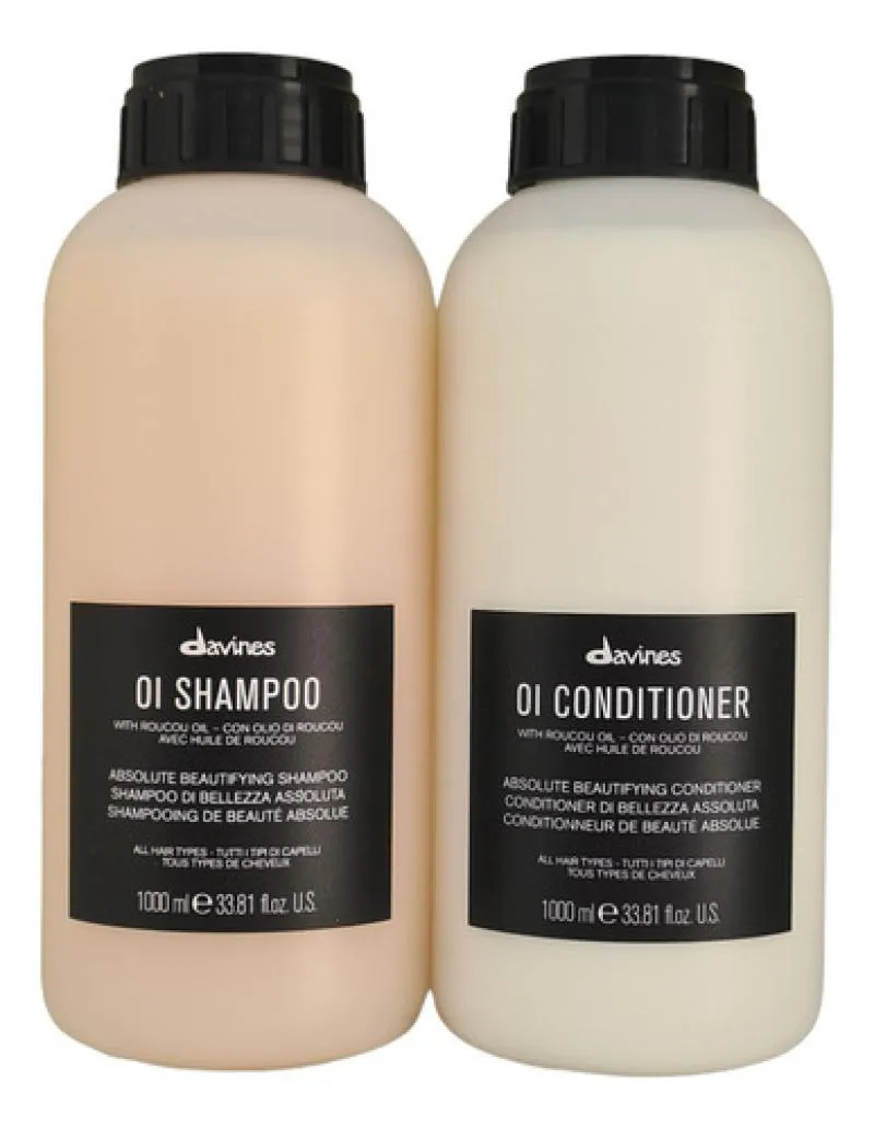 DAVINES SHAMPOO 1000ML + CONDICIONADOR OI 1000ML