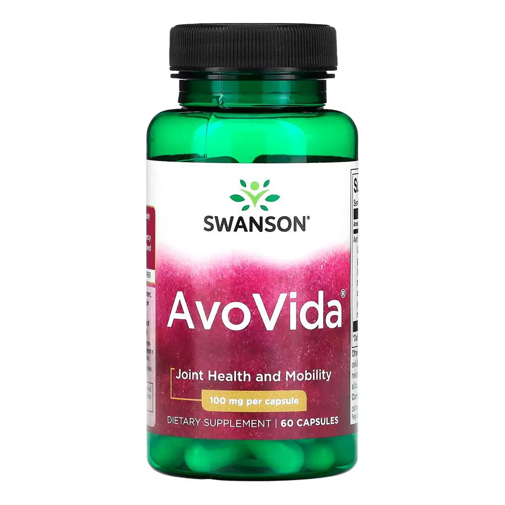 AVOVIDA 100MG SWANSON 60 CáPSULAS IMPORTADO