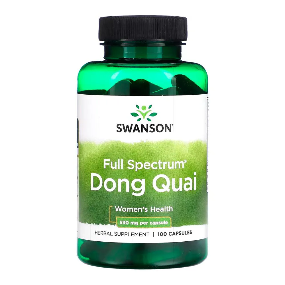 RAIZ DONG QUAI 530MG SWANSON 100 CAPSULAS IMPORTADO