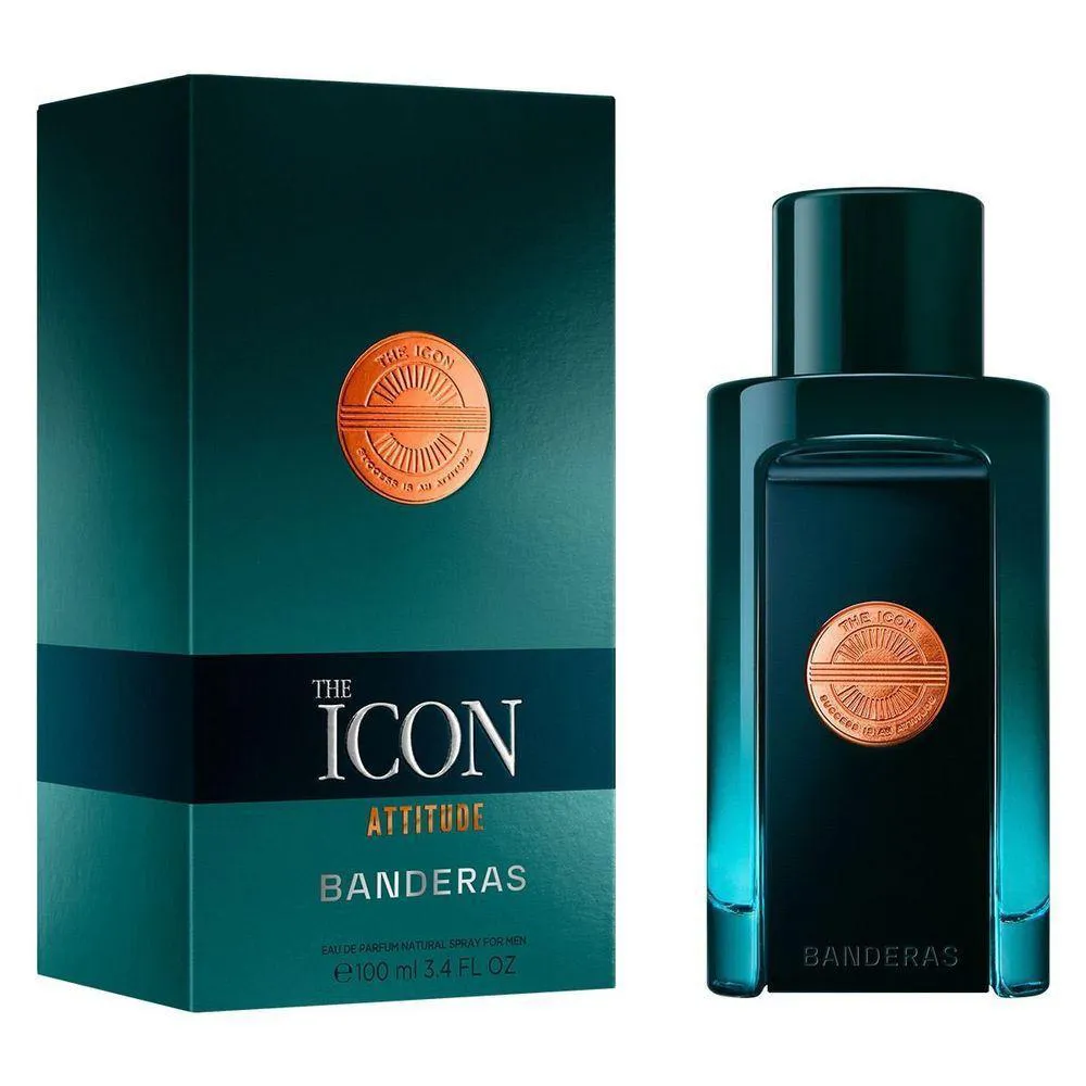 PERFUME ANTONIO BANDERAS THE ICON ATTITUDE - EAU DE PARFUM - MASCULINO - 100 ML VOLUME DA UNIDADE 100 ML