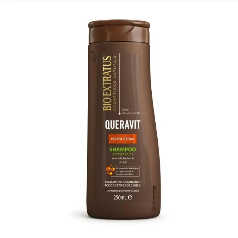 SHAMPOO QUERAVIT ANTIRRESIDUOS 250ML -BIO EXTRATUS