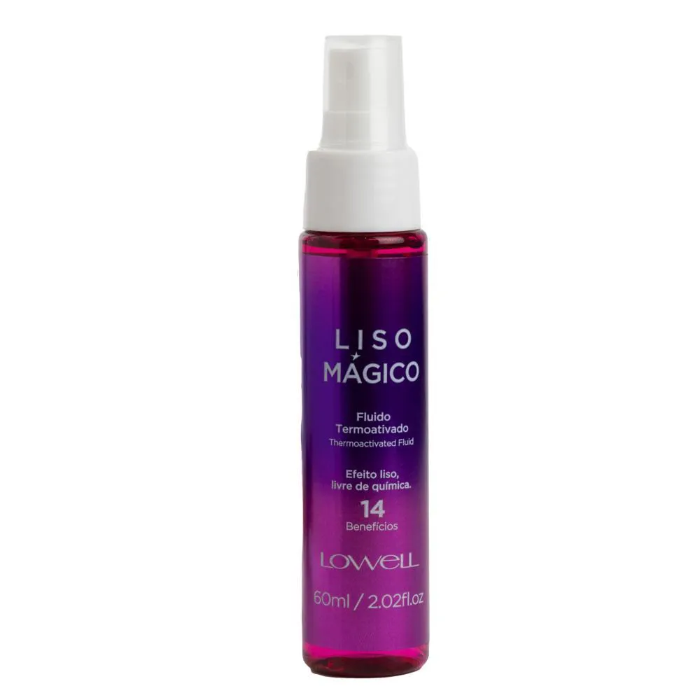 LOWELL LISO MAGICO EFEITO FLUIDO TERMOATIVADO 60ML