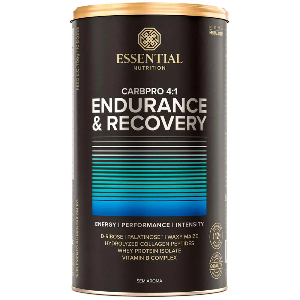 CARBPRO 4:1 ENDURANCE E RECOVERY - SABOR NEUTRO - 700G - ESSENTIAL NUTRITION
