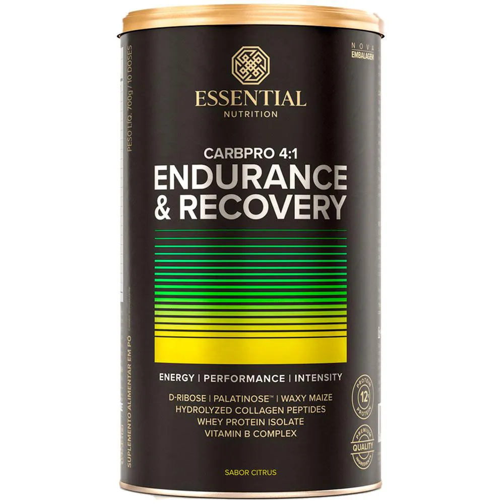CARBPRO 4:1 ENDURANCE E RECOVERY - SABOR CITRUS - 700G - ESSENTIAL NUTRITION