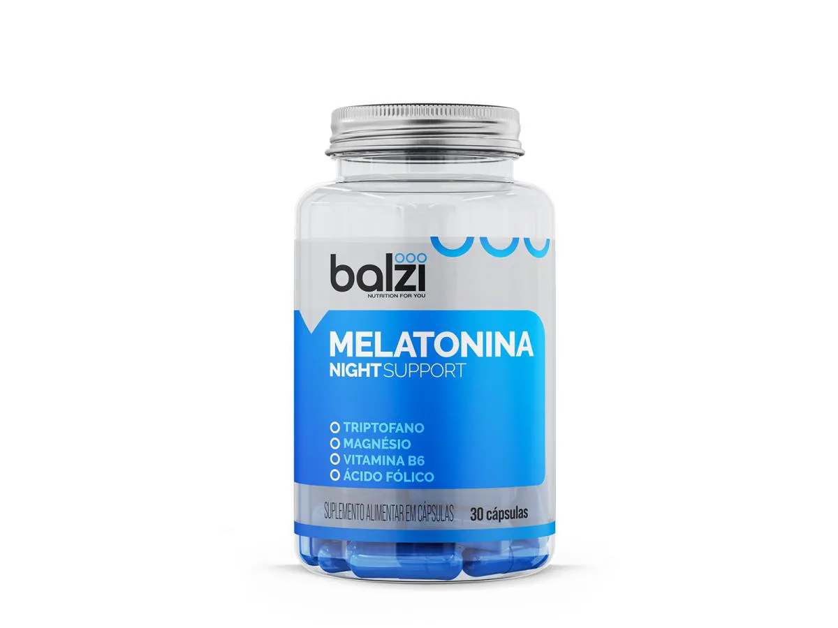 MELATONINA NIGHT SUPPORT - 30 CáPSULAS