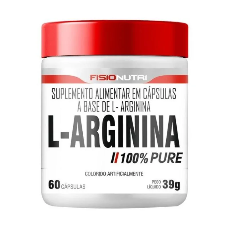 L-ARGININA (60 CAPS) - PADRãO: ÚNICO