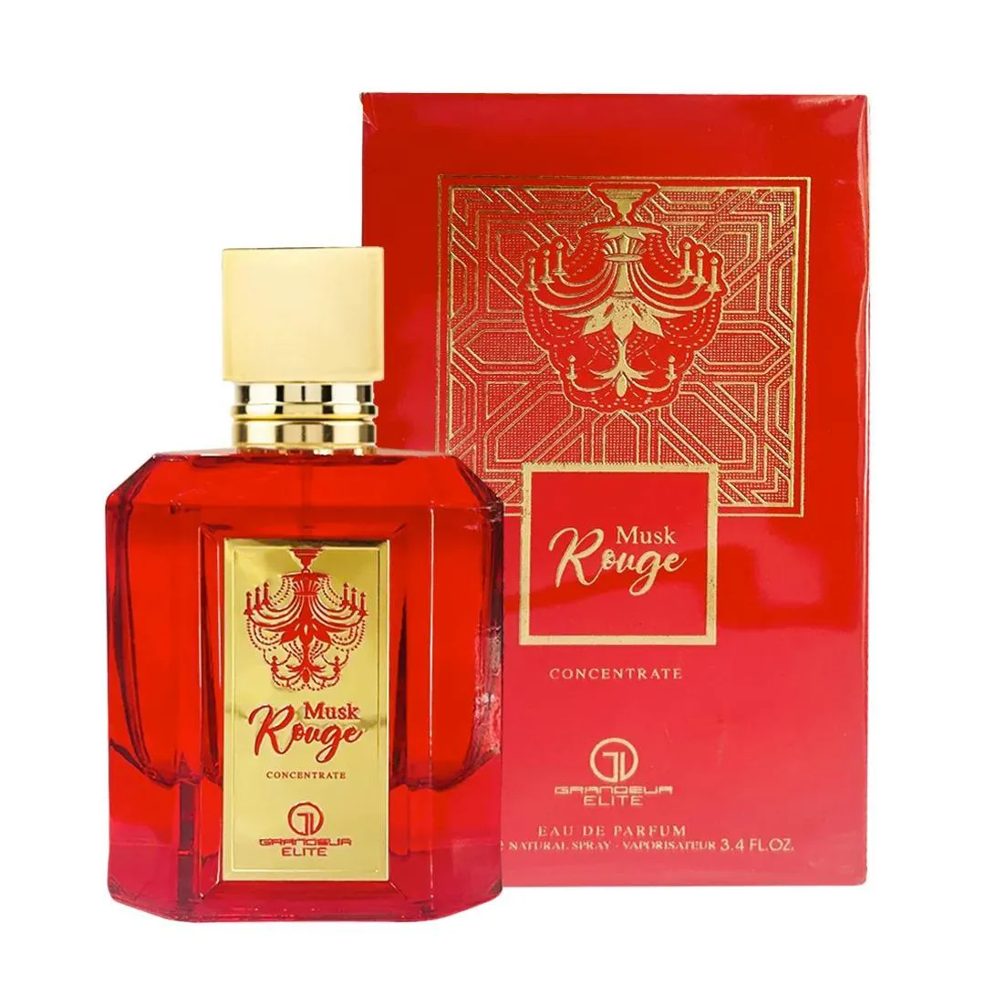 PERFUME FEMININO GRANDEUR ELITE MUSK ROUGE CONCENTRATE  EAU DE PARFUM 100 ML