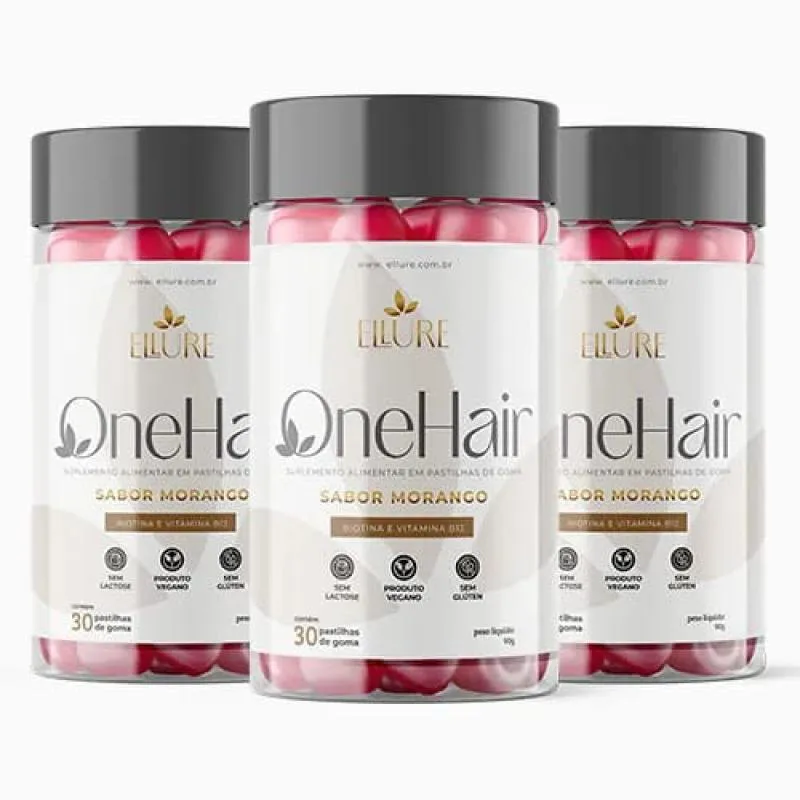 KIT 3 POTES DE ONEHAIR – 90 DIAS