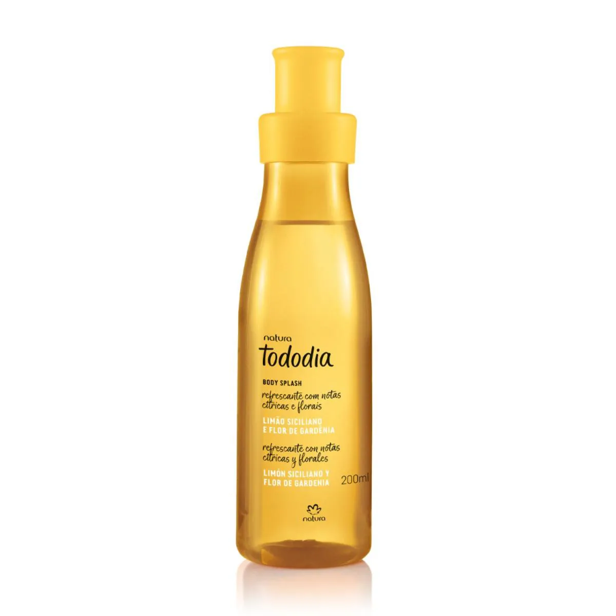 TODO DIA LIMãO SICILIANO E FLOR DE GARDêNIA BODY SPLASH FEMININO 200 ML