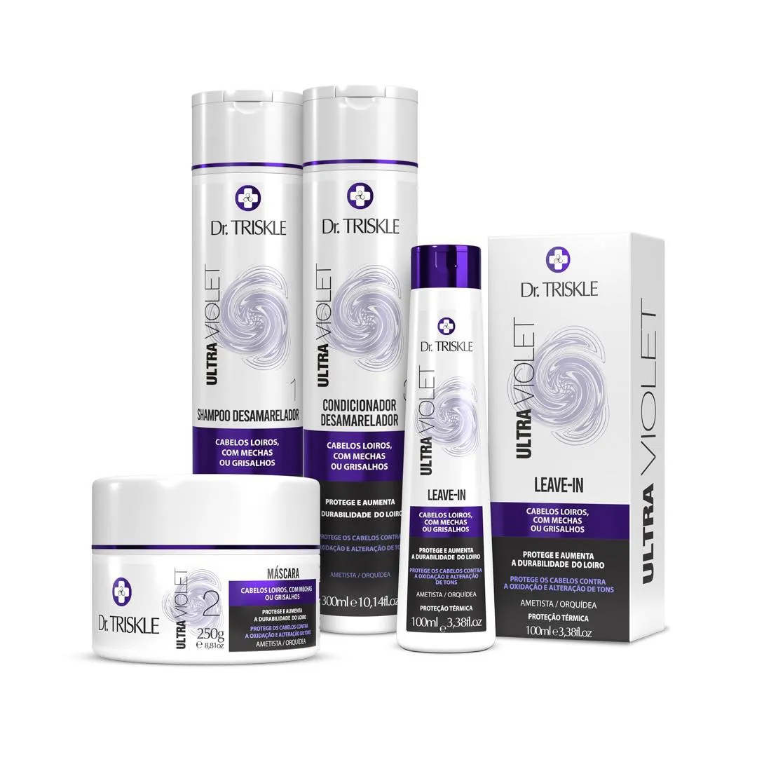 KIT ULTRA VIOLET - DR. TRISKLE (4 PRODUTOS)
