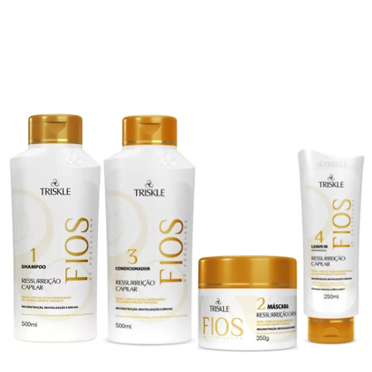 KIT RESSURREIçãO CAPILAR TRISKLE (4 PRODUTOS)