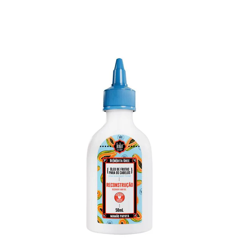 LOLA FROM RIO BE(M)DITA RECONSTRUçãO MAMãO PAPAYA ÓLEO CAPILAR 50ML