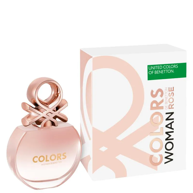 PERFUME BENETTON COLORS ROSE WOMAN EAU DE TOILETTE 80ML
