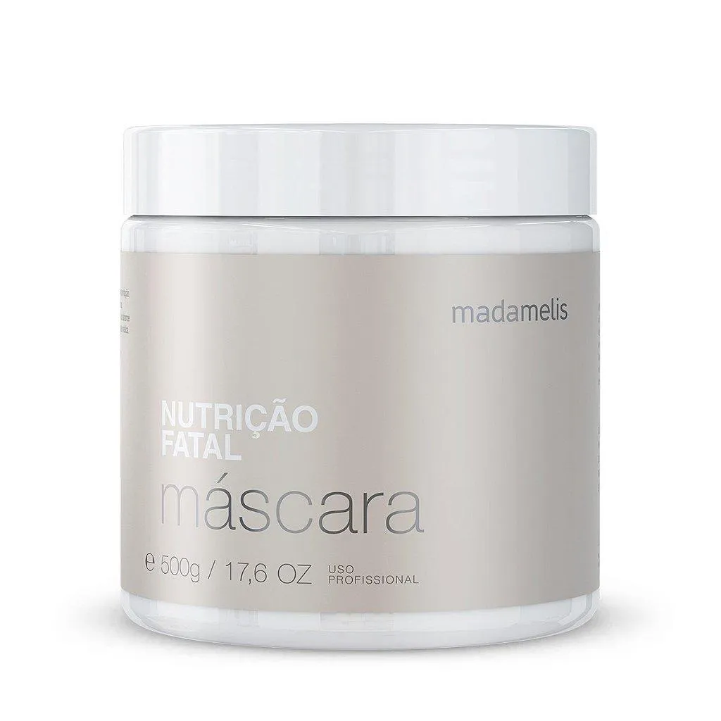 MÁSCARA NUTRIÇÃO FATAL 500G MADAMELIS