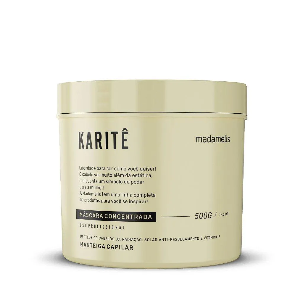 MÁSCARA MANTEIGA DE KARITÊ - 500G