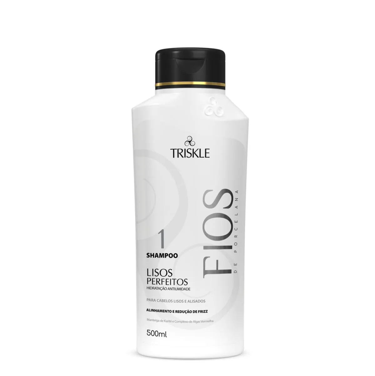 SHAMPOO LISOS PERFEITOS - FIOS DE PORCELANA TRISKLE 500ML
