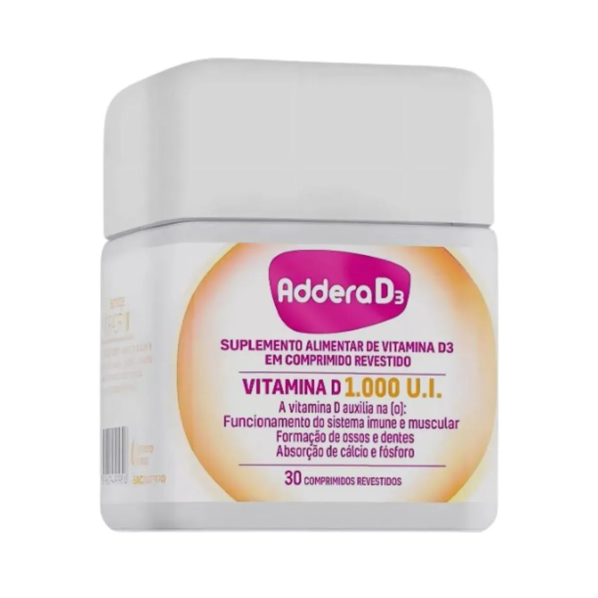 SUPLEMENTO ALIMENTAR ADDERA D3 1.000UI - 30CPR