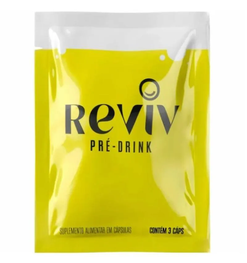 REVIV PRé-DRINK SUPLEMENTO ALIMENTAR 3CPS