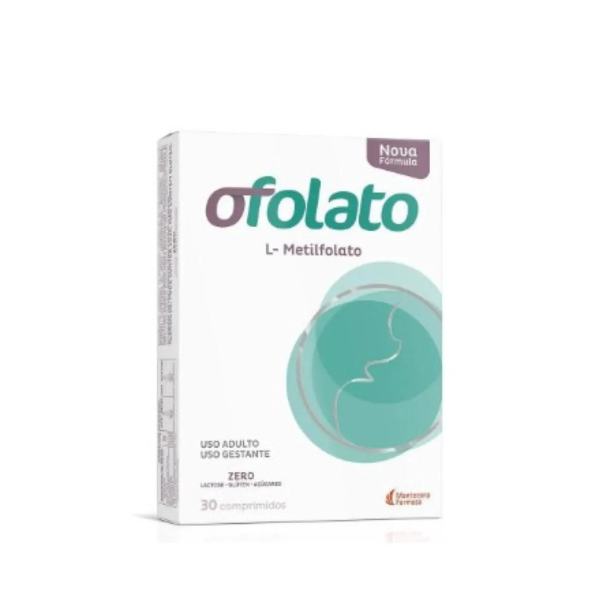 POLIVITAMíNICO OFOLATO L-METILFOLATO DE CALCIO PARA GESTANTES - 30CPR