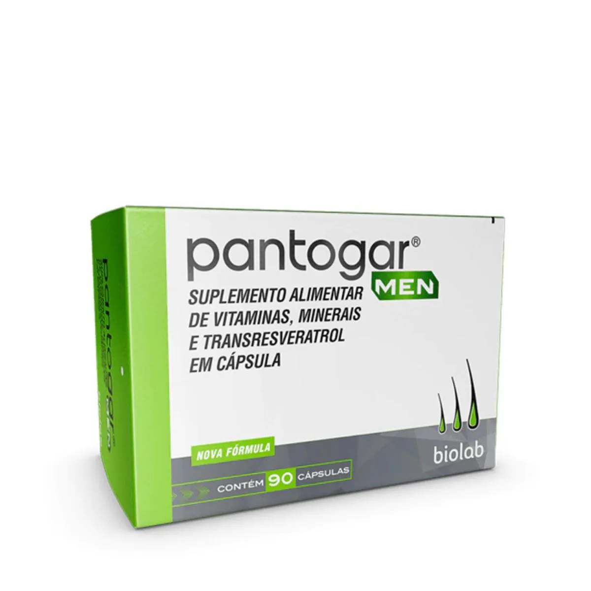 PANTOGAR MEN BIOLAB - 90 CáPSULAS