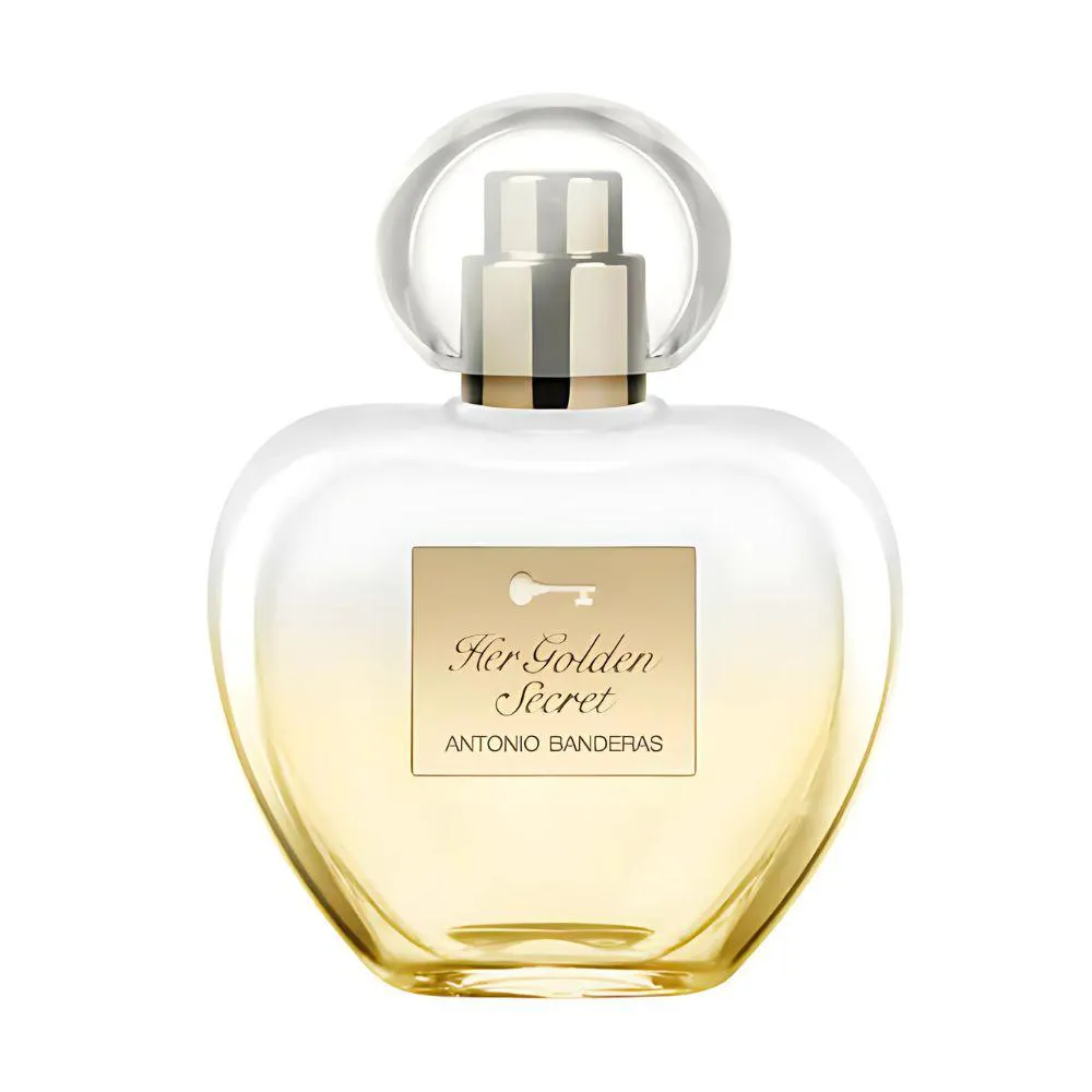 80ML - HER GOLDEN SECRET - ANTONIO BANDERAS - PERFUME FEMININO - EDT