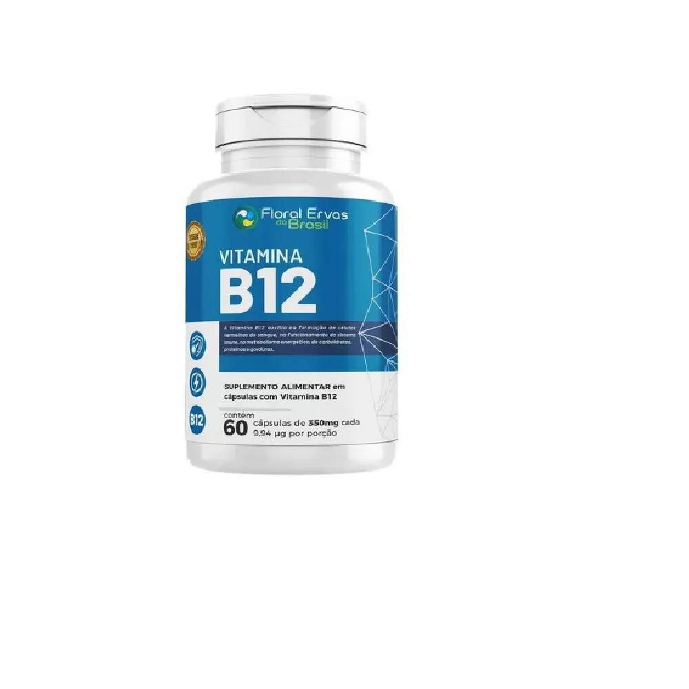 VITAMINA B12 60 CáPSULAS  METILCOBALAMINA VEGAN 414%