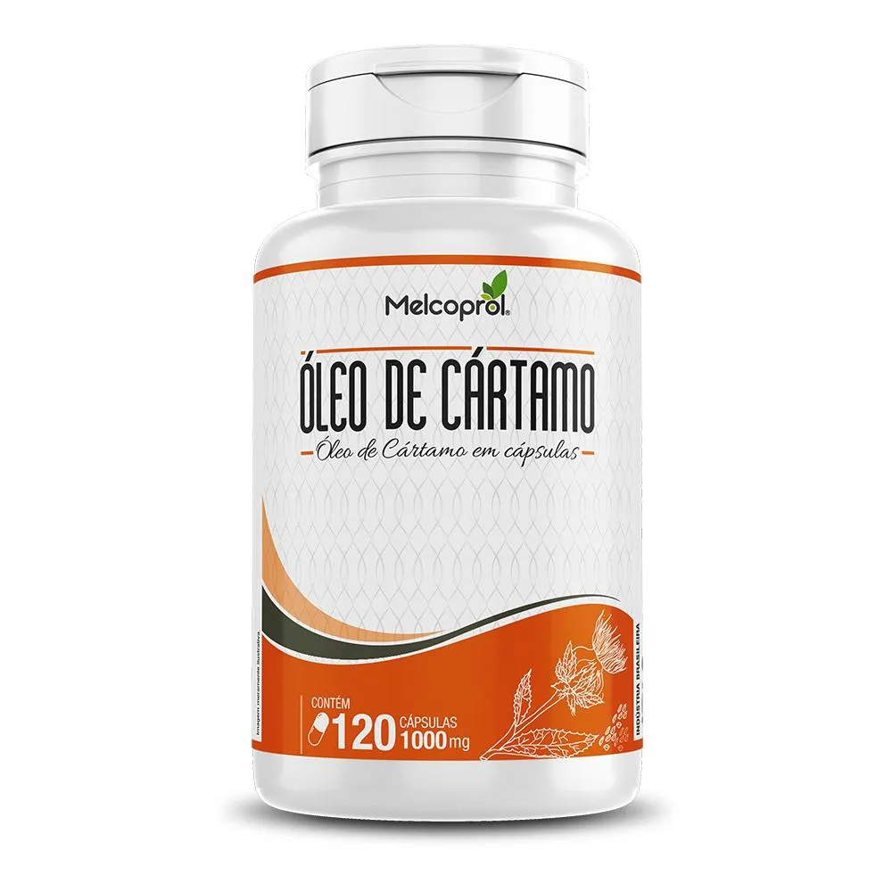 OLEO DE CARTAMO 1000MG  120 CáPSULAS MELCOPROL